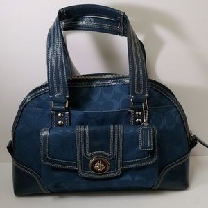 Beautiful Coach Signature Jacquard Handbag